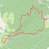 Sortie du Circuit des lacs du col Bas GPS track, route, trail