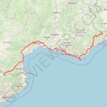 FRANCE REAL GPX GPS track, route, trail