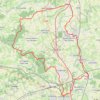 Forêt de mezieres, saint-marceau, montbizot GPS track, route, trail