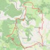 Cordes - Les cabannes, Mouzieys-Panens GPS track, route, trail