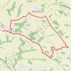 Cussou boucle Sans Passer par Mauvaisin GPS track, route, trail