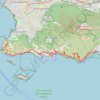 Traversée des Calanques Marseille - Cassis GPS track, route, trail
