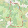 Du site des Cars à la tourbière du Longeyroux - Saint-Merd-les-Oussines - Pays de Haute Corrèze GPS track, route, trail