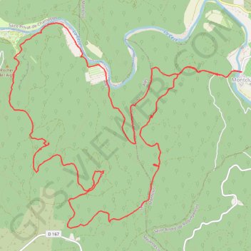 Rando Dent de Serret GPS track, route, trail