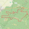 Fontainebleau Cul du Chaudron GPS track, route, trail