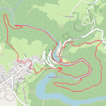 Track GPS track, route, trail