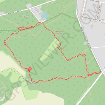 Découverte mycologique - Ecolo Boussu-Hornu GPS track, route, trail