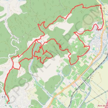 Rallye de Noël GPS track, route, trail