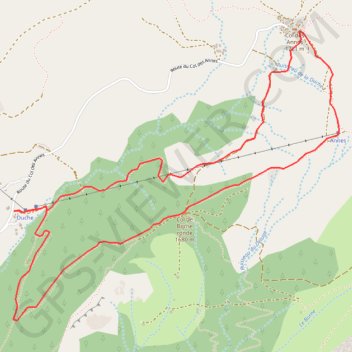 Sentier des annes GPS track, route, trail