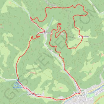Le Tour des Chapelles GPS track, route, trail
