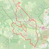 LA DEREN Cyclo 78km GPS track, route, trail