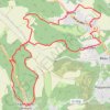 Saulny - Chatel GPS track, route, trail