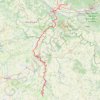 GR36 De Brain-sur-Allonnes (Maine-et-Loire) à Gourgé (Deux-Sèvres) GPS track, route, trail