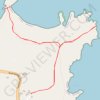 Pointe Ténos GPS track, route, trail
