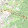 L’ Estany del Diable depuis Formiguères GPS track, route, trail
