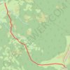 Cap de Pouy de Hourmigué depuis l'aire de pique-nique d'Esbareich GPS track, route, trail