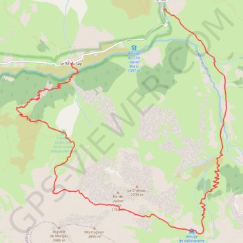 Col des Chevrettes GPS track, route, trail