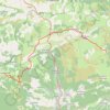 Grande Traversée de l'Hérault - de La Vernède à Roqueredonde GPS track, route, trail