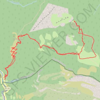 Le Pic du Monbula - Arthez-d'Asson GPS track, route, trail