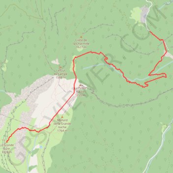 Grande Sure GPS track, route, trail