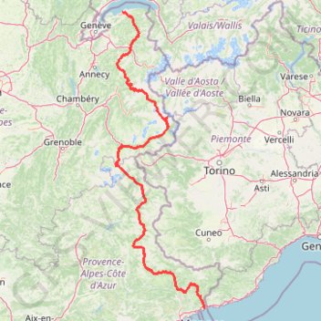 RGA GPS track, route, trail