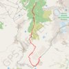 Tête Nord des Fours depuis Notre-Dame de la Gorge GPS track, route, trail