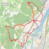 Colline du Coiron GPS track, route, trail