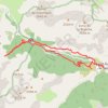 Plateau de Sestrière et cabane de la Braissa avec retour par Gianto GPS track, route, trail