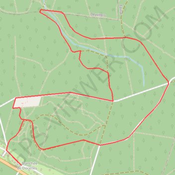 Chemins du Cœur des Vosges - Le Void des Roches GPS track, route, trail