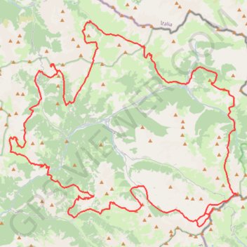 U9p72 GPS track, route, trail