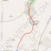 Descente à Aremd depuis le refuge du Toubkal GPS track, route, trail