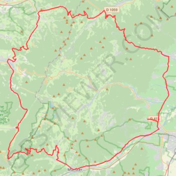 La Schluht GPS track, route, trail