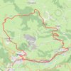 Tour en Pays de Murat GPS track, route, trail