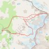 Tour du col de Perdu par le col de Triève GPS track, route, trail