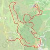 03-JUN-2021 LE MOULIN DE LA FOUS - LAC DE MATANE GPS track, route, trail