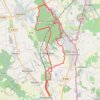 Dieupentale-Montech 34km GPS track, route, trail