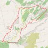 Saint Pons Col de Bertagne Glacière GPS track, route, trail