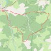 Le Prieuré de Saint-Angel - Pays de Haute Corrèze GPS track, route, trail