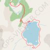 Le lac d'Allos GPS track, route, trail