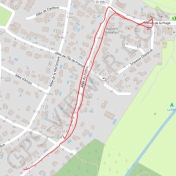 Labenne Océan GPS track, route, trail