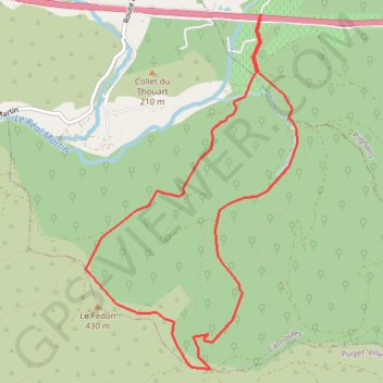 Circuit des Vanades GPS track, route, trail